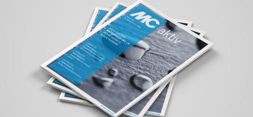 The new issue of our customer magazine MC aktiv focuses on our waterproofing products, which protect buildings and building components against water and moisture. 